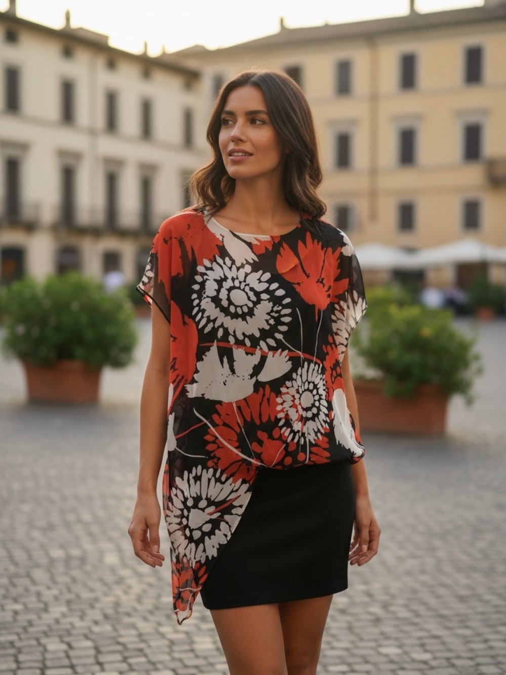 Miracle body summer dress built in.
L